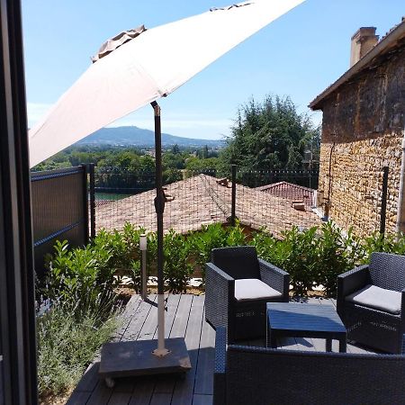 Trevoux: Loft Ravissant Avec Terrasse 아파트 외부 사진